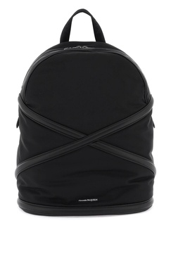 ALEXANDER MCQUEEN Men's Black Polyamide Backpack for FW23