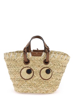 Anya Hindmarch Paper Eyes Basket Handbag Women