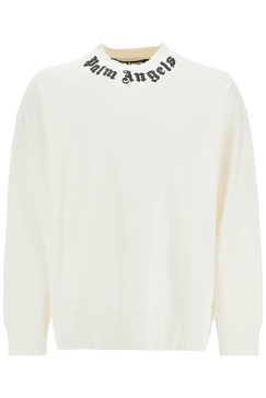 Palm Angels Crewneck Sweatshirt With Logo Men