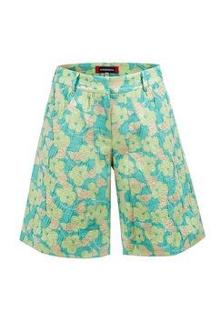 Mint Jacquard Shorts