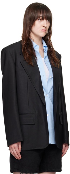 Black Pre-Styled Oversize Blazer