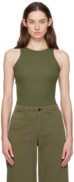 Khaki Essential Tank Top