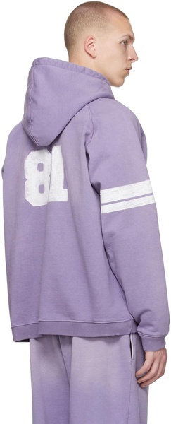 Purple Relaxed Hoodie