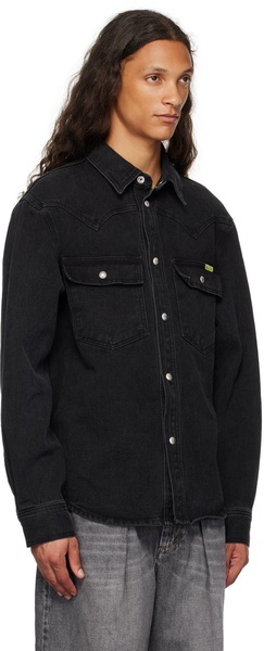 Black Cruisers Denim Shirt