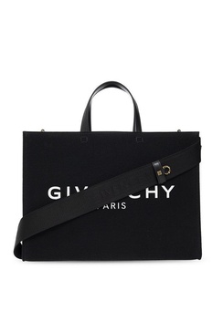 Givenchy Logo Printed Top Handle Bag