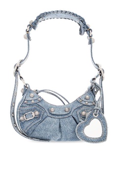 Balenciaga Le Cagole Denim XS Shoulder Bag