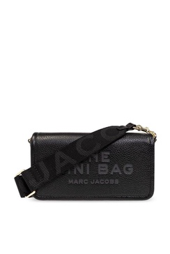 marc jacobs the leather mini black bag