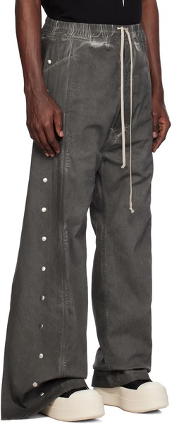 Gray Pusher Trousers