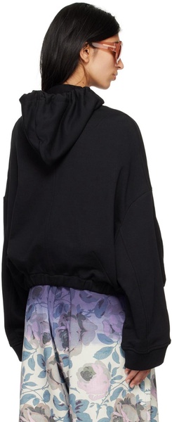 Black Cocoon Hoodie