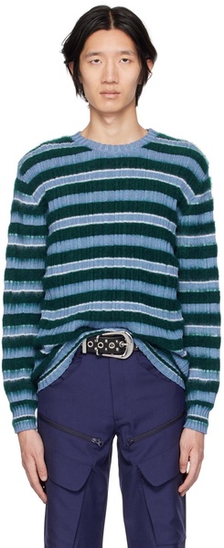 Blue & Green Toothpaste Sweater