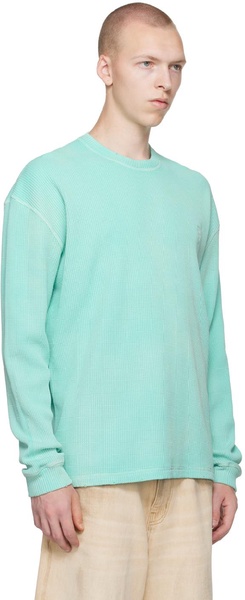 Blue Waffle Long Sleeve T-Shirt