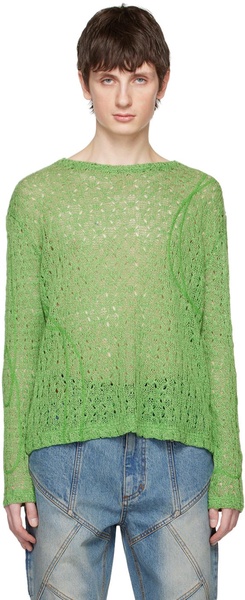 Green Watton Sweater