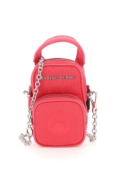 Marine Serre Logo Plaque Mini Corssbody Bag