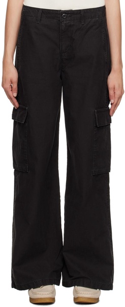 Black Baggy Cargo Pants