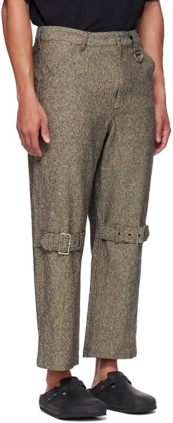 Gray PTB Trousers