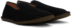 Black Slip-On Loafers