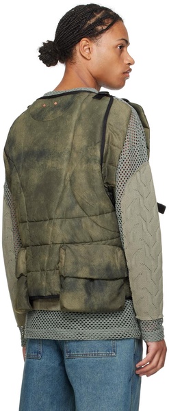 Green Marble Padded Vest