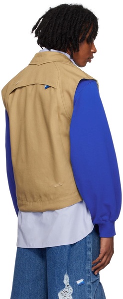 Tan Poel Reversible Vest