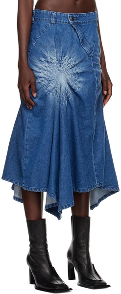 Blue Drift Skirt