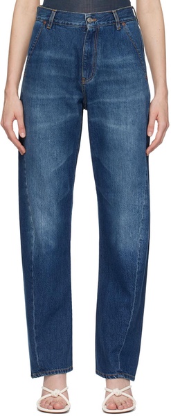 Indigo Faded Jeans