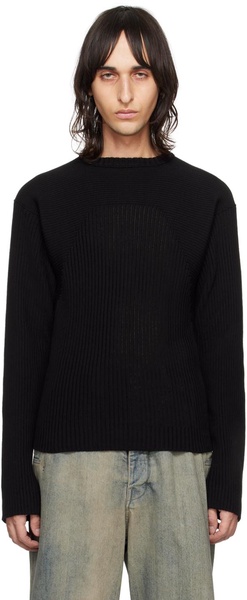 Black Biker Sweater