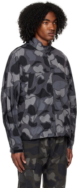 Black Camo Sports Jacket