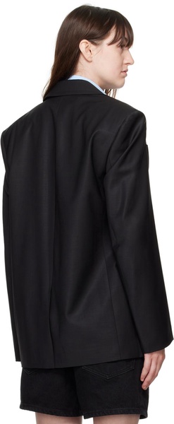 Black Pre-Styled Oversize Blazer