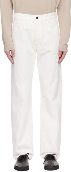 White Burt Jeans