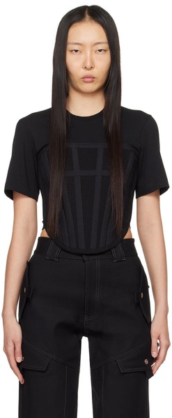 Black Corset T-Shirt