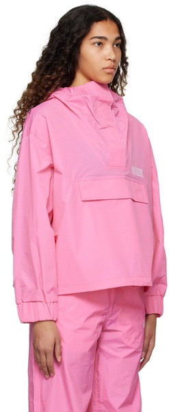 Pink Hooded Jacket