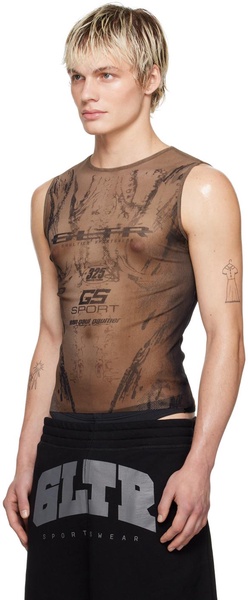 Brown Shayne Oliver Edition 'GS Sport' Tank Top