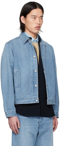 Blue Button Denim Jacket