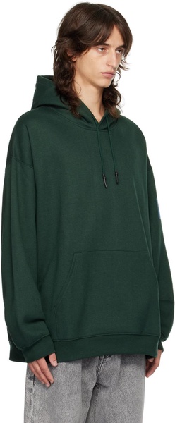 Green Drawstring Hoodie