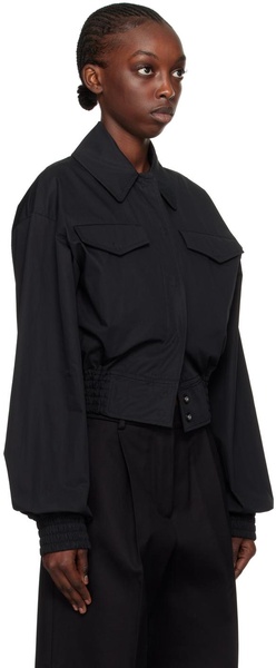 Black Gala Bomber Jacket