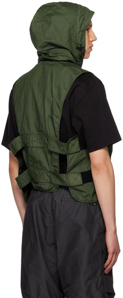 Green Coated Vest