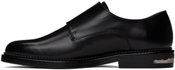 Black Double Monkstraps