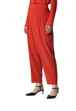 Equipment Women's Beckett Trouser Pant in Fiery Red