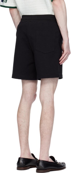 Black 'L'Arche' Shorts