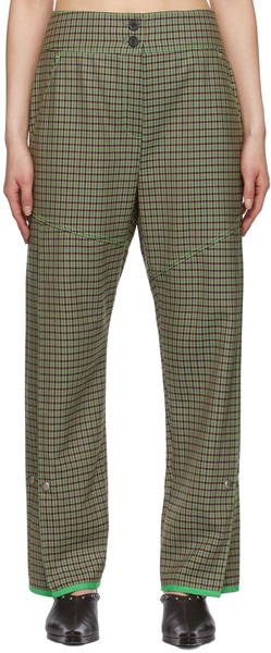 Green Celina Trousers