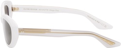 White Oliver Peoples Edition 1969C Sunglasses