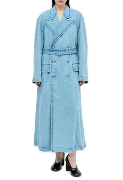 Dries Van Noten Denim Trench Coat