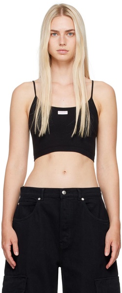 Black Seamless Tank Top