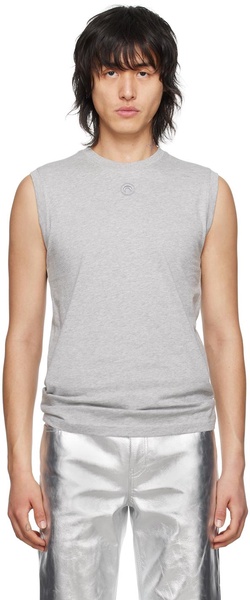 Gray Sleeveless T-Shirt