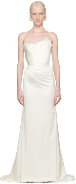 SSENSE Exclusive White Hilde Maxi Dress