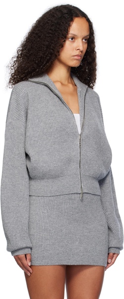 Gray Svago Cardigan