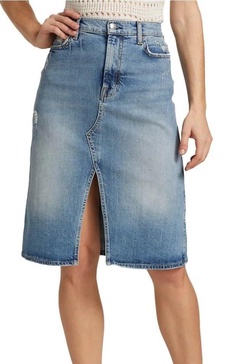 7 For All Mankind Women's Mini Skirt