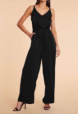 patton jumpsuit in black