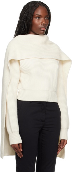 Off-White Draped Sweater