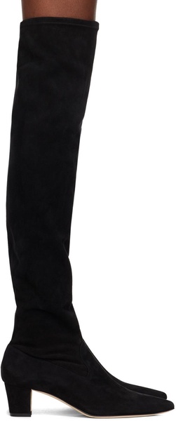 Black Lupasca Tall Boots