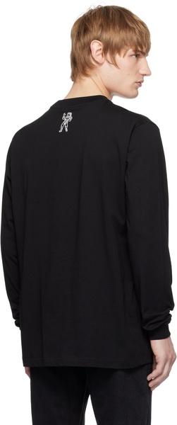 Black Small Arch Logo L/S T-shirt